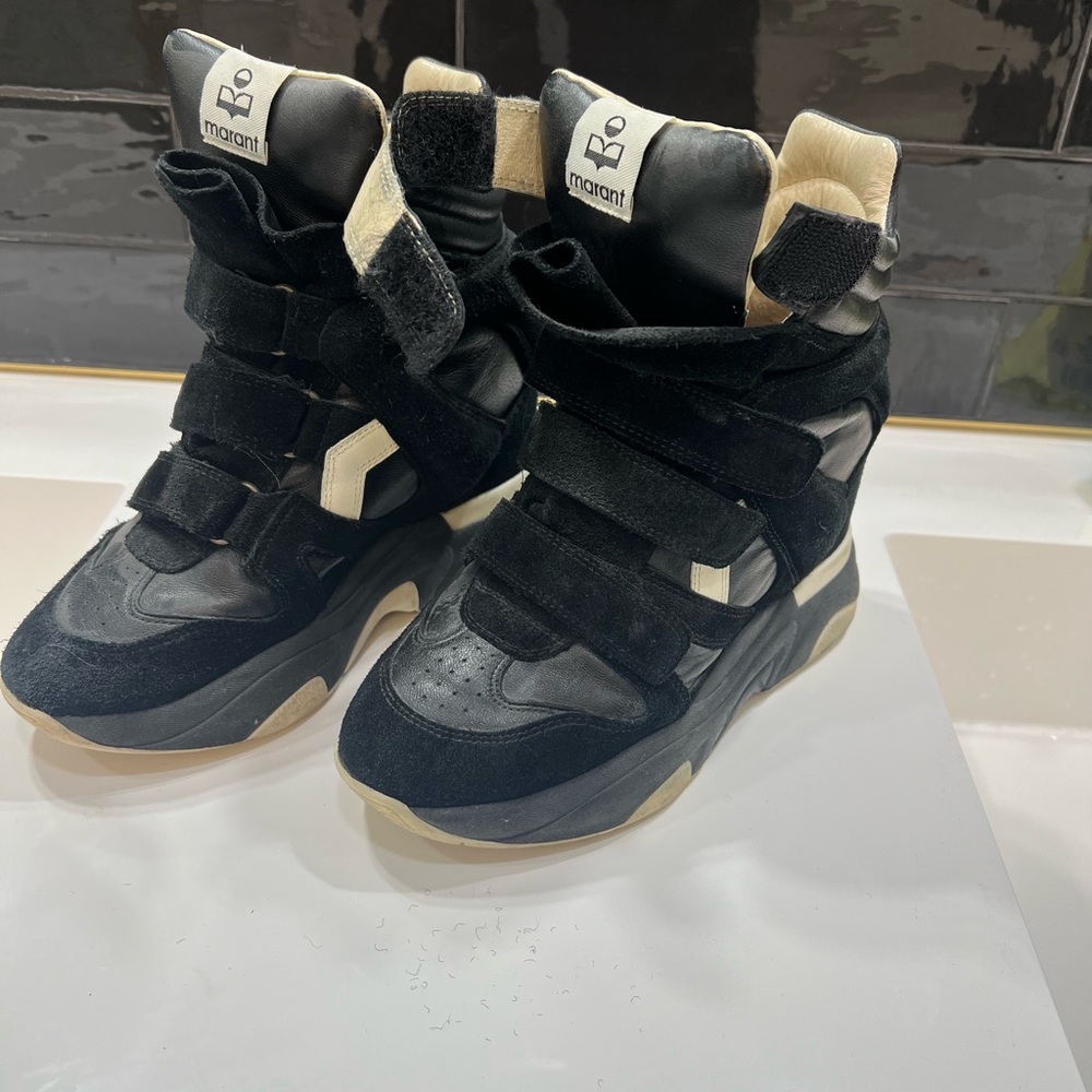 Isabel Marant Balskee Hidden Wedge High Top size 38